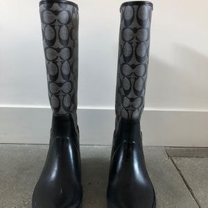 COACH Rainboots